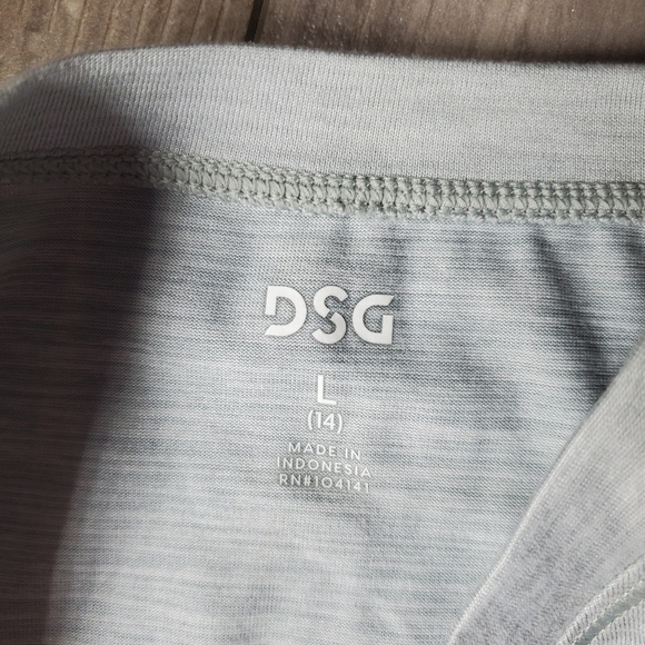 DSG Athletic Tank Top Gray Girls Size Large 14 NWOT - Picture 7 of 13